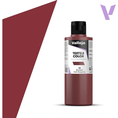 Vallejo Textile Color 41026 dark burgundy 200 ml