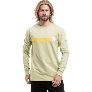 Meatfly Мъжка тениска с дълъг ръкав Meatfly Longex Olive Light Meatfly | Zelen | МЪЖЕ | S