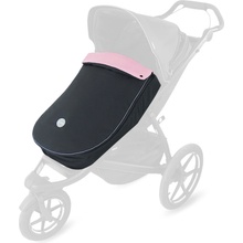 JOMK Nánožník Softshell Black / Baby Pink