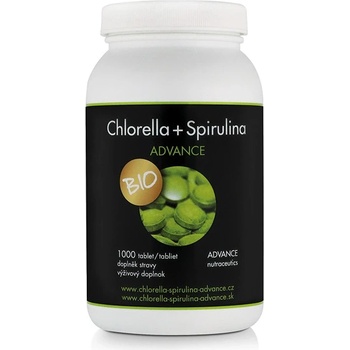 Advence Chlorella + Spirulina BIO 1000 tablet