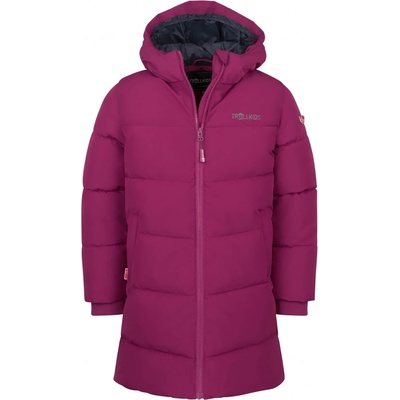 Trollkids Детско палто Trollkids Girl's Aurland Coat XT Coat - Plum / Navy - размер 98 (EU) (703-6155-0311)