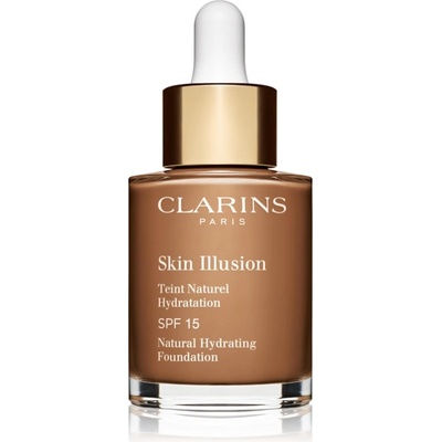 Clarins Skin Illusion Natural Hydrating Foundation озаряващ хидратиращ фон дьо тен SPF 15 цвят 115 30ml