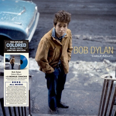 Bob Dylan - Debut Album (Blue Coloured) (180 g) (LP) (8436563184451)