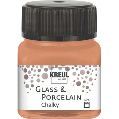 Kreul Barva na sklo a porcelán CHALKY 20 ml TERAKOTA ZEMĚ – Zboží Dáma