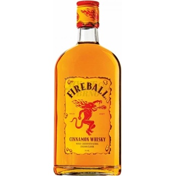 Fireball Cinnamon 33% 0,5 l (holá láhev)