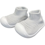 Raya Toys Бебешки буйки с чорап Raya Toys - Сив, размер 17-18 (601124614) - baby