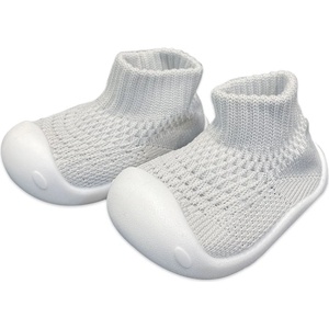 Raya Toys Бебешки буйки с чорап Raya Toys - Сив, размер 17-18 (601124614) - baby