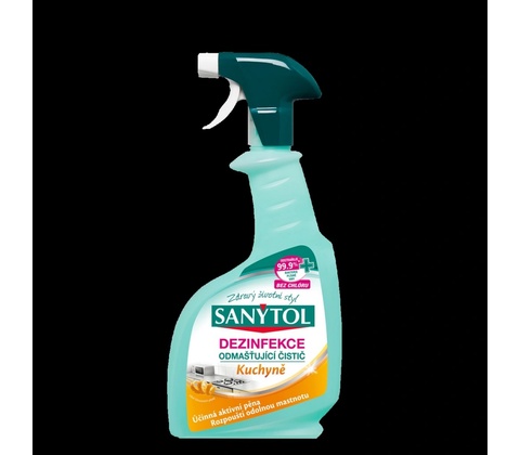 Sanytol odmašťujicí Přípravky na kuchyně 500 ml