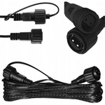 EMOS Lighting D1ZB01 Prodlužovací kabel pro spojovací řetězy Standard černý 10 m venkovní i vnitřní