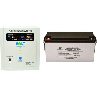 VSelektro záložní zdroj 1050W sinusPRO-1500E + AKU 150Ah