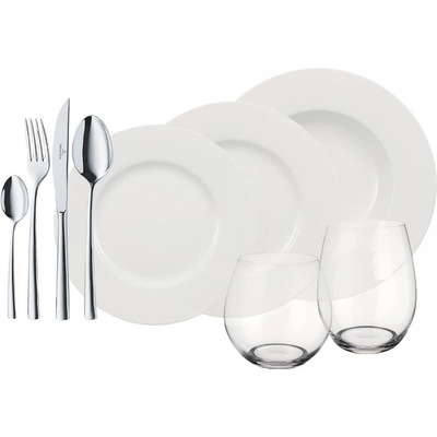 Villeroy & Boch Wonderful World White 4 Friends 36 ks