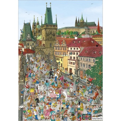 Dino Mostecká věž Praha 500 dielov