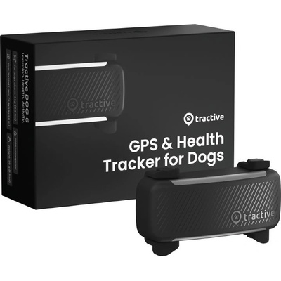 Tractive DOG 6 GPS lokátor pro psy a monitor zdraví černá