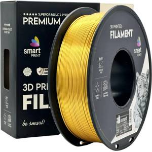 Smart Print FG-S91-E1, 3D нишка, PLA Silk, 1, 75mm, 1000g, Златен (Gold) (FG-S91-E1)