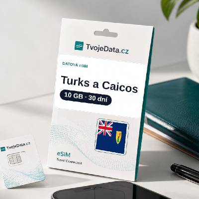 eSIM Turks a Caicos 10 GB / 29 dní - Turks a Caicos P40NDUO6U
