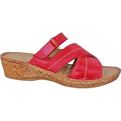 Protetika dámske šľapky s masážnou stielkou 1442 koral