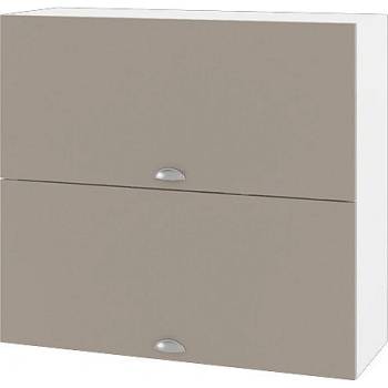 ИРИМ Горен кухненски шкаф Сити БФ-Капучино мат-11-12 80 см