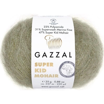 Příze Super Kid Mohair 64407 kámen
