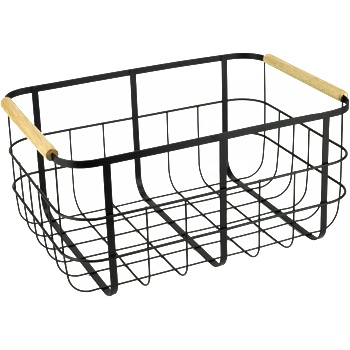 Image 1 of Horecano HOME-Метална касетка ЧЕРЕН МАТ Small 28.6x20.9xh14.6cm (WK830830-S) (0185208)