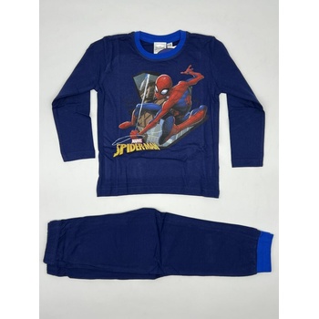 Setino detské pyžamo Spiderman tm. modrá