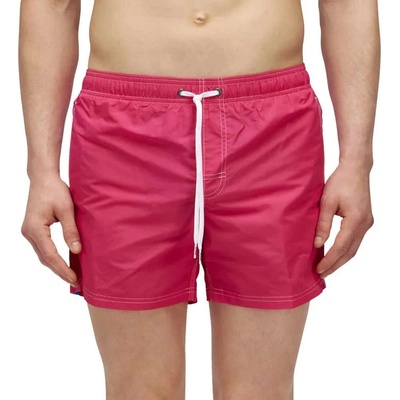 Sundek Бански гащета Sundek Iconic taffeta swimming shorts - Pink (Flamingo 03)