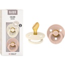 Bibs Colour anatomické cumlíky kaučuk 2ks Ivory Blush