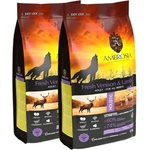 AMBROSIA Adult All Breeds Fresh Venison & Lamb 2 x 12 кг