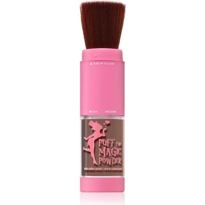 Rude Cosmetics Puff The Magic Powder fixační pudr Natural 6,5 g