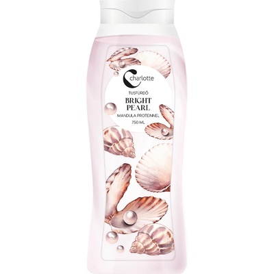 Charlotte Bright Pearl Sprchový gél s Mandľovým proteínom 750 ml