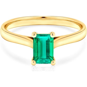 Image 1 of SAVICKI Годежен пръстен Savicki: злато, смарагд