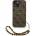 GUESS PU Leather 4G Colored Ring Strap MagSafe Заден калъф за iPhone 15 Кафяв Guess | Kafyav | ЖЕНИ | UNI