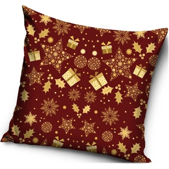 Carbotex Vankúš s motívom Vianočná nálada 40x40