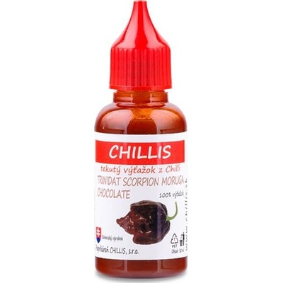 CHILLIS Trinidad skorpion moruga chocolate tekuté chilli 30 ml