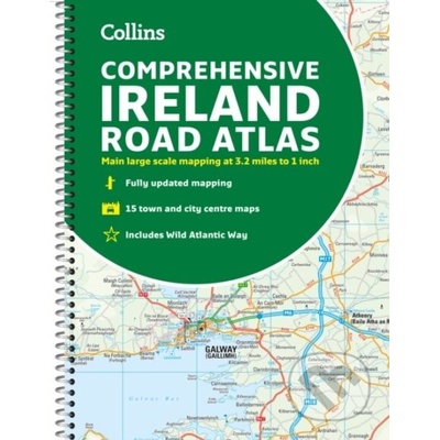 Comprehensive Road Atlas Ireland – Zboží Dáma