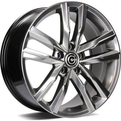 Carbonado Stuttgart 7x16 5x112 ET42 diamond hyper black