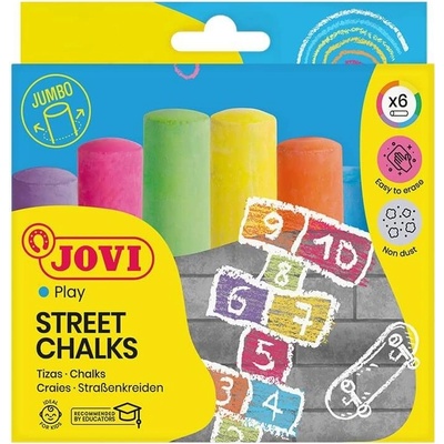Jovi Křída chodníková mix barev 6 ks – Zboží Dáma