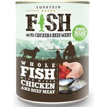 Topstein Farm Fresh Fish with Chicken & Beef Meat 6 x 0,8 kg