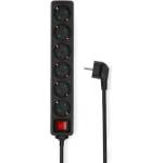 Nedis 6 Plug 1,5 m Switch (ESOC615F2BK)