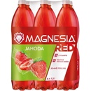Magnesia Red jemně perlivá minerální voda Jahoda 6 x 1,5 l