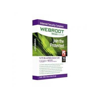 SecureAnywhere Internet Security Complete - лиценз за 1 потребител - 1 година