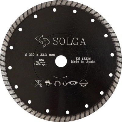 Solga Kotúč diamantový turbo 125 mm 10404125