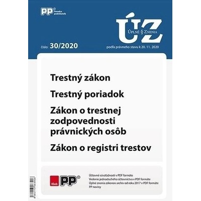 Úplné znenia 30/2020