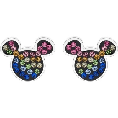 Disney strieborné náušnice kôstky Mickey Mouse E902878RRML-B