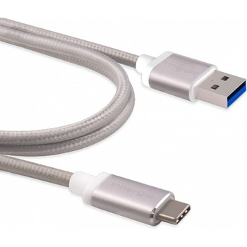 Innergie ACC-S100HL RA USB-C a USB 3.0, stříbrný
