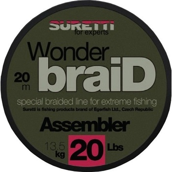 SURETTI WonderbraiD Solid 25lb 20m
