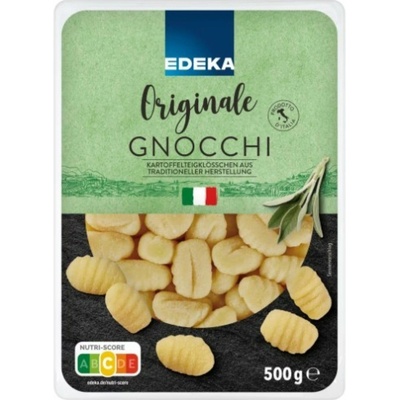 Edeka pravé italské Gnocchi 0,5 kg