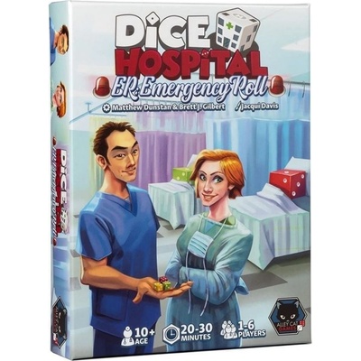 Alley Cat Games Настолна игра Dice Hospital: ER - Emergency Roll - Стратегическа (ACG053)