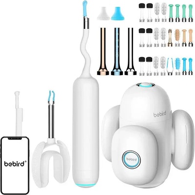 Bebird Отоскоп с камера Bebird Home 30S, бял (Bebird H30S)