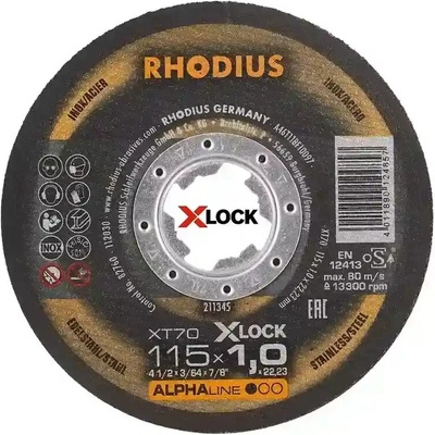 Rhodius Rezný kotúč 115 x 1,0 x 22,23 mm 211345