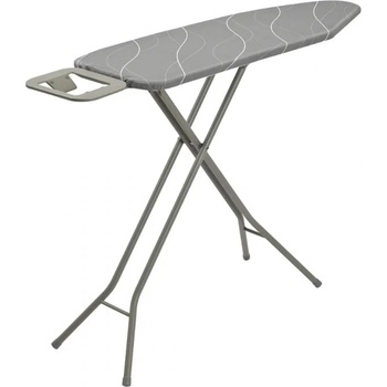 Kinghoff Маса за гладене Kinghoff KH 1939, 114x35.5 см, 7 позиции за регулиране, Поставка за ютия, Сив (KH 1939)